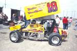 Doug Wolfgang and the Gambler House Car at the Devil's Bowl